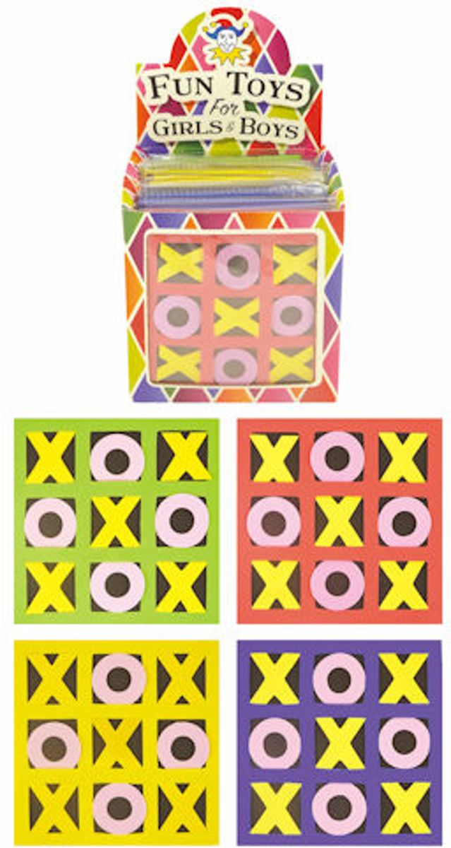 30 STUKS | Boter Kaas en Eieren Foam Spel in Traktatiebox (Traktatie / Uitdeelcadeautjes)